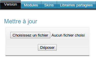Mise à jour automatique d'Ovidentia