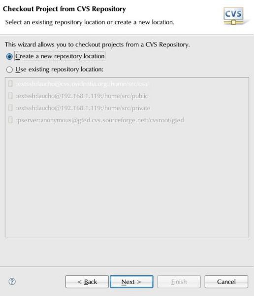 Fichier:EclipsePDT Checkout from CVS.jpg